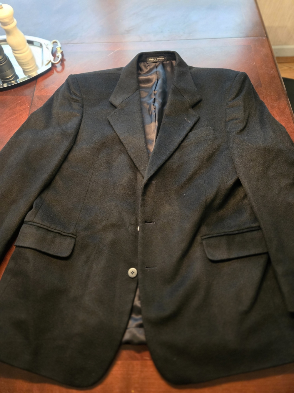 Vintage Fenzia 100% cashmere 3 button euromoda 42r